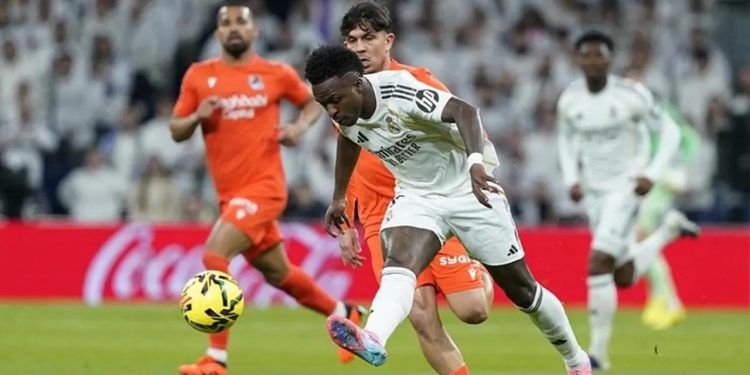 Real Madrid Libas Real Sociedad 4-1 di Lanjutan Liga Spanyol. (Foto/Internet).