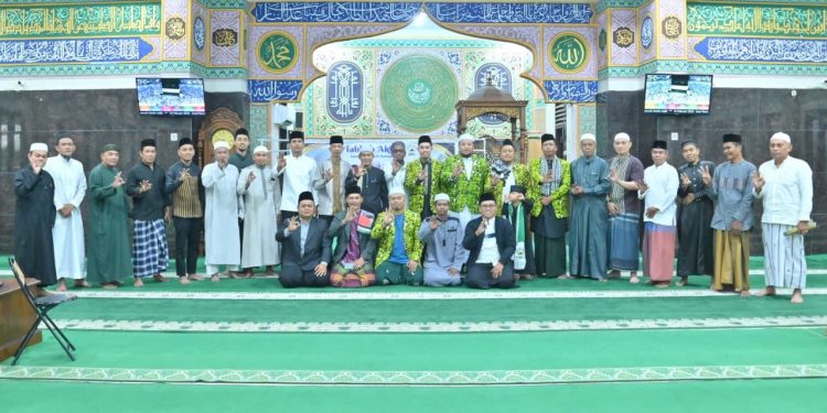 Staf Ahli Bupati Bengkalis Bidang Kesra Hadiri Tabliqh Akbar Sambut Ramadhan 1447 H. (Foto/Darwis).