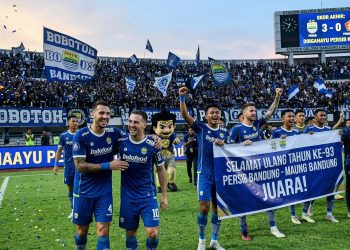 Persib Bandung Merayakan Hari Jadi ke-93, Umuh Eksistensi Klub Terus Berjalan. (FotoNet).