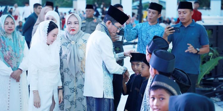 Ribuan Warga Hadiri Buka Puasa Bersama Digelar Pemko Batam Batam. (Foto/Humas).