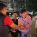 Personil Polres Langkat Gelar Sahur On The Road dan Safari Subuh di Stabat. (Foto/Jhon).