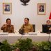 Mendagri Tito Kkarnavian di dampingu Gubernur Kepri Ansah Ahmad. (Foto/Istimewa).