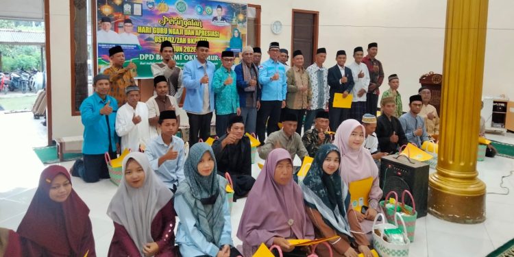 TP PKK Oku Timur Dan DPD BKPRMI Oku Timur Gelar Aksi Nyata Yang Menyentuh Hati. (Foto/Yesianti).