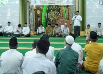 Wakil Gubernur Kepri Hadiri Safari Ramadhan di Masjid Al Mu’minin Tanjung Uma. (Foto/Kominfo).