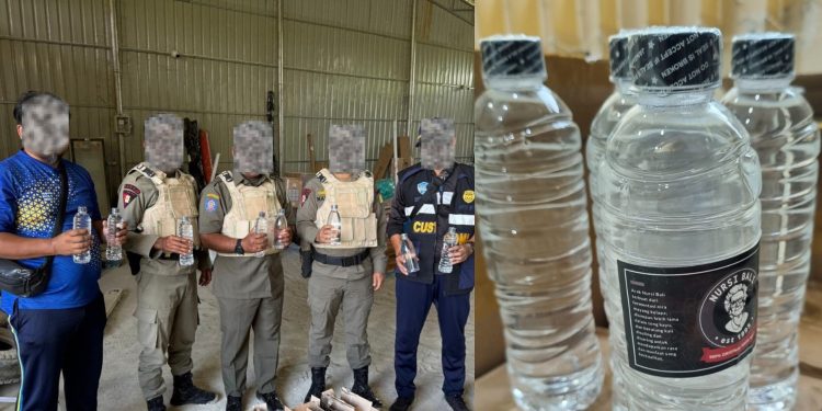 Bea Cukai Banda Aceh dan Satpol PP Aceh Amankan MMEA Ilegal di Aceh Besar. (Foto/Humas).