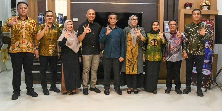 Sekda Bengkalis Sambut Kunjungan Kerja Irdam XIX Tuanku Tambusai. (Foto/Humas).