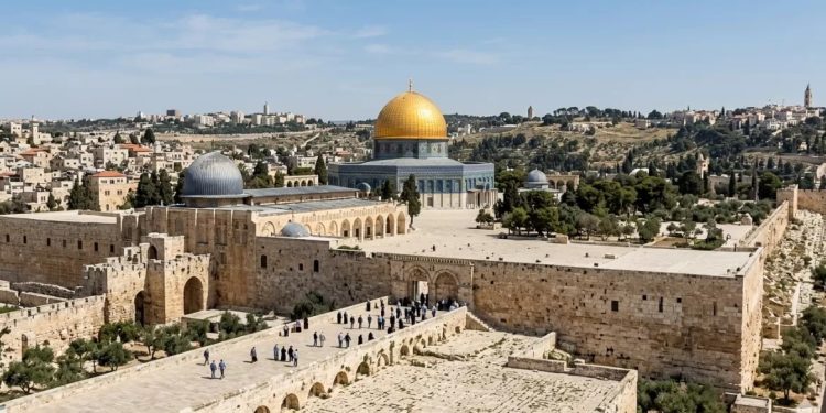 8 Negara Negara Islam Kecam Pengibaran Bendera Israel di Al-Aqsa. (Foto/Internet).