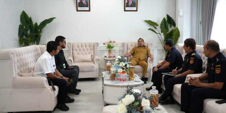 Perkuat Sinergi Daerah, Bea Cukai Lhokseumawe Audiensi dengan Wali Kota. (Foto/Humas).