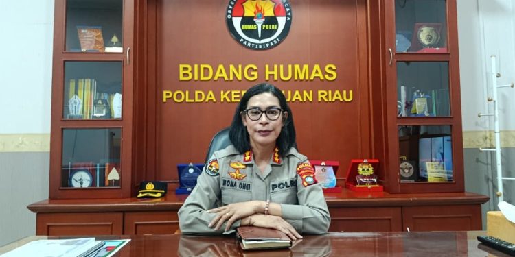 Kabidhumas Polda Kepri Kombes Pol. Dr. Nona Pricillia Ohei. (Foto/Istimewa).
