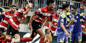 Madura United FC Tumbangkan Persik Kediri 2-1 di BRI Super Leaque 2025/2026. (Foto/Net).