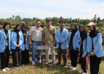Mahasiswa Pendidikan Biologi UNRI Siapkan Aksi Rehabilitasi Sungai Kampar. (Foto/Istimewa).