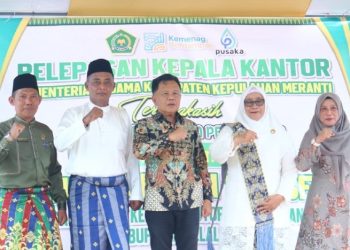 Bupati Meranti Hadiri Lepas Sambut Sejumlah Pejabat Pemkab Meranti. (Foto/Dokumentasi).