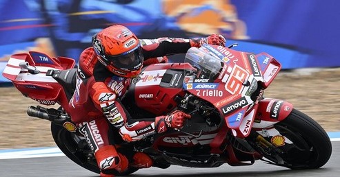 Marquez Mebnang di Sprint Race MotoGp Spanyol Tahun 2026. (Foto/Net).