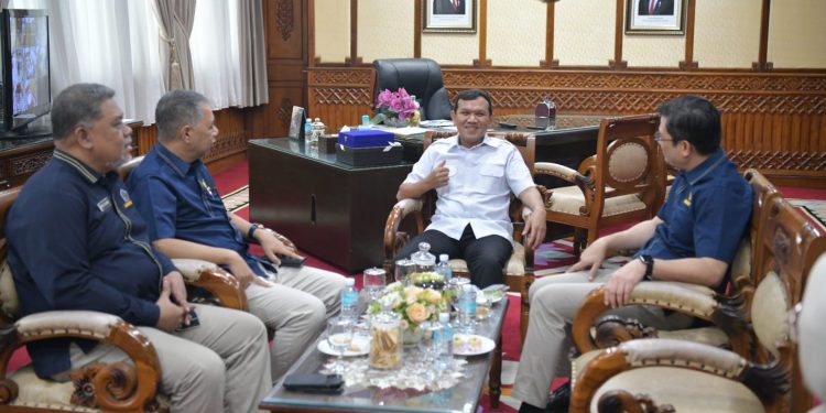 Perkuat Sinergi Lintas Instansi, Kakanwil Bea Cukai Aceh Lakukan Kunjungan Koordinasi Perdana di Banda Aceh. (Foto/Humas).