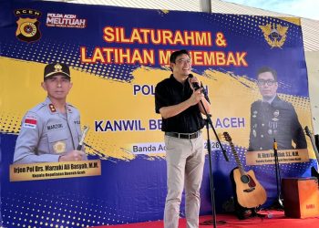 Polda Aceh dan Kanwil DJBC Aceh Perkuat Sinergi Melalui Latihan Menembak Bersama. (Foto/Humas).