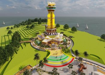 Museum dan Monumen Tugu Bahasa di Pulau Penyengat Berpotensi Jadi Daya Tarik Wisata Sejarah. (Foto/Humas).