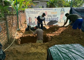 Ditreskrimum Polda Sumsel Bongkar Makam Korban Demi Kepastian Hukum. (Foto/Yesianti).