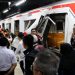 Tabrakan Kereta Api Argo Bromo dan KRL Bekasi-Jakarta di Stasiun Bekasi. (Foto/Net).