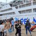 Pelabuhan Tanjung Priok tempat kapal Pelni menaikan penumpang tujuan Tanjung Priok Belawan. (Foto/Dokumentasi).
