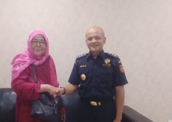 PU Suara Mandiri Pos Lakukan Audensi Ke Kabid Kepatuhan Dan Layanan Informasi Bea Cukai Batam.(Foto/Fuat).