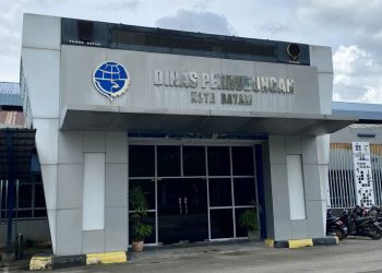Kantor Dinas Perhubungan Kota Batam. (Foto/Dokumentasi).
