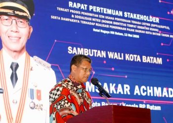 Pemko Batam Targetkan Penerimaan PBJT Tahun 2026 Sekitar Rp 437,4 Miliar. (Foto/diskominfo).