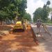 Pekerjaan Proyek Pelebaran Jalan Batam Centre “Asal Siap” (Foto/Fuat).