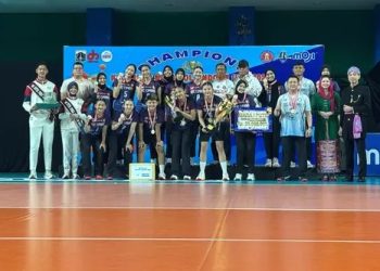 Tim Voli Putri O2C Ciparay Rebut Gelar Kejurnas Bola Voli Indoor Antarklub KU-18 2026. (Foto/net).