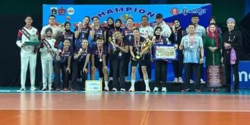 Tim Voli Putri O2C Ciparay Rebut Gelar Kejurnas Bola Voli Indoor Antarklub KU-18 2026. (Foto/net).