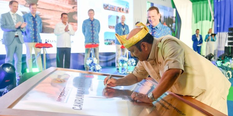 Kepala Bappenas Resmikan Gedung Cakrawala Energi di Batam Senilai Rp 4 Triliun. (Foto/Diskominfo).