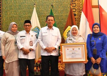 Gubernur Ansar Terima Kunjungan Perwakilan BKKBN Provinsi Kepri. (Foto/Diskominfo).