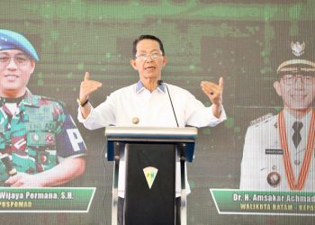 Wali Kota Batam Hadiri Peresmian Gedung Markas Denpom I/6 Batam. (Foto/Humas).