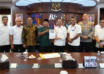 Kepala BP Batam Apresiasi Peran Drever Online Jaga Nama Baik Kota Batam. (Foto/Humas).