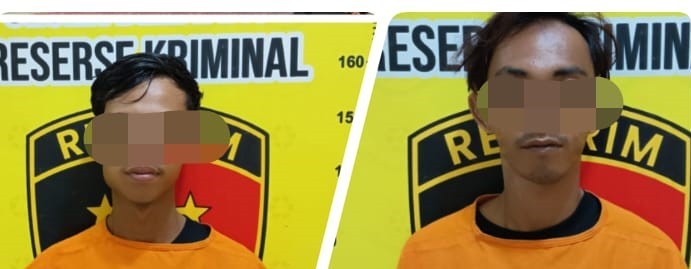 Polsek Belitang III Tangkap Dua Pelaku Pencurian dengan Kekerasan, Satu Lagi Masih DPO. (Foto/Yesianti).