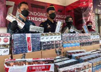 Sidikat Penyeludupan Dan Peredaran Rokok Ilegal di Batam Makin Marak. (Foto/Dok)