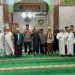Kapolres Langkat Safari Jumat di Masjid Al-Hidayah. (Foto/Jhon).