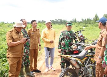 Komandan Kodim (Dandim) 0426 Tulang Bawang, Letkol Inf Syurya Dharma,. (Foto/Maria).