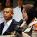 Kapolres Metro Bekasi Komisaris Besar Polisi Sumarni  saat memberikan keterangan pers. (Foto/ant).