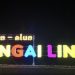 Berkilau Alun-alun Desa Sungai Linau, Menimbulkan Wajah Baru Menyatukan Keindahan Harapan Ekonomi.(Foto/Darwis).