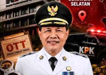 KPK Tangkap Bupati Muara Enim H. Edison, S.H., M.Hum, Kantor Dinas Pendidikan Disegel. (Foto/Igo).