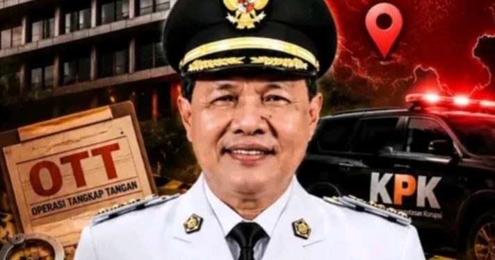 KPK Tangkap Bupati Muara Enim H. Edison, S.H., M.Hum, Kantor Dinas Pendidikan Disegel. (Foto/Igo).