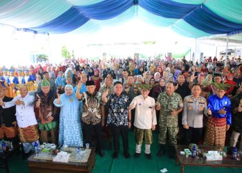 Forkom Petanggan OKU Timur Gelar Silaturahmi Guna Merawat Persaudaraan. (Foto/Yesianti).