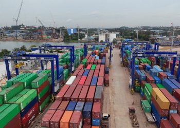 TPK Batu Ampar Sebagai Gerbang Logistik Internasional. (Foto/Humas).