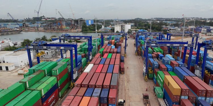 TPK Batu Ampar Sebagai Gerbang Logistik Internasional. (Foto/Humas).