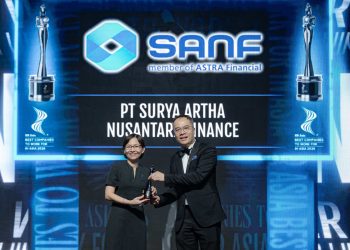 SANF Kembali Raih Penghargaan HR Asia Best Companies To Work For In Asia 2026. (Foto/Humas)