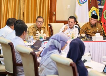 Gubernur Kepri Pimpin Rakor Persiapan Pembangunan Sekolah Rakyat di Kepri . (Foto/Doc).