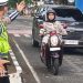 Kasat Lantas Polres Langkat Optimalkan Pengaturan Arus Lalu Lintas Demi Kelancaran Aktivitas Masyarakat. (Foto/Jhon).