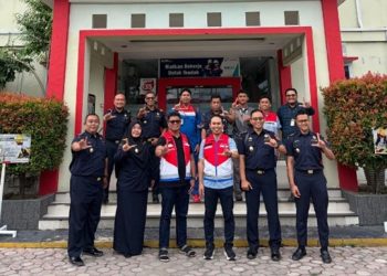 Kanwil Bea Cukai Aceh Kunker ke Integrated Terminal PT Pertamina Patra Niaga Lhokseumawe.(Foto/Humas).