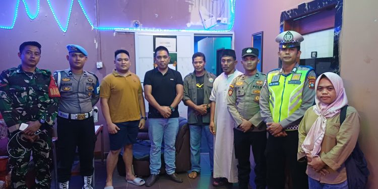 Pemerintah Kecamatan Lingga dan Uspika Tegaskan Komitmen Jaga Ketertiban.(Foto/Handoyo).