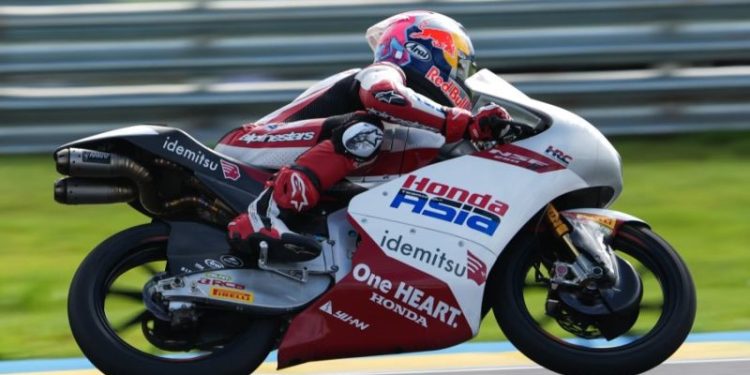 Veda Ega Raih Dua Podium Ketiga Balapan Moto3 Brasil dan Moto3 Prancis.(Foto/Net).